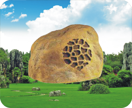 高品質玻璃鋼草坪音箱 OBT-1803O