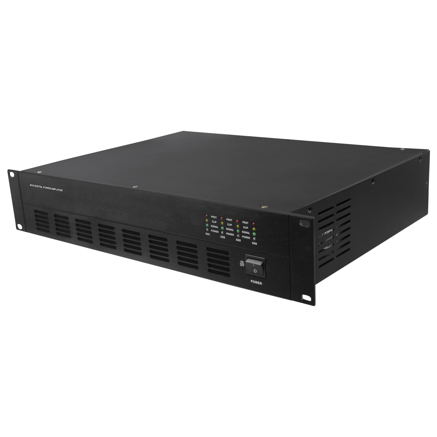 4通道純后級功放 OBT-7424
